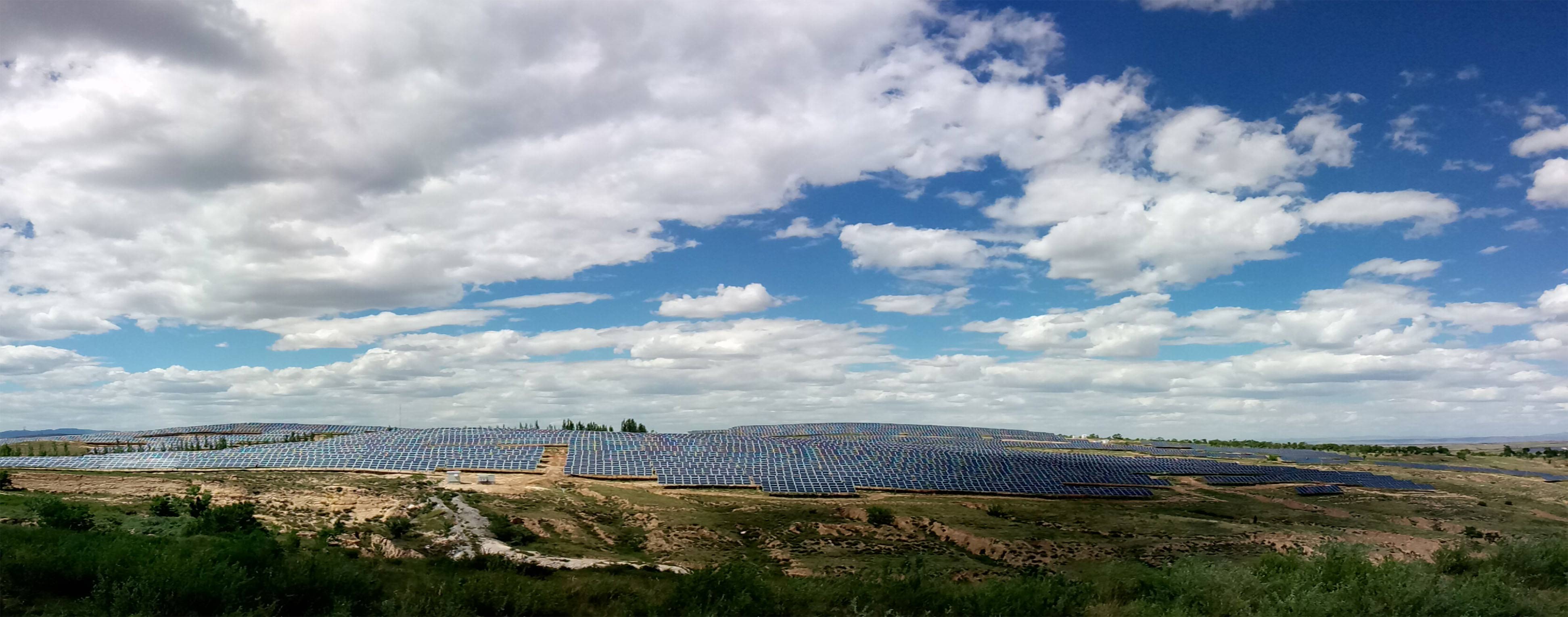 北京能高亮剑精神左右开弓：大同100MWp项目成功并网(图1)